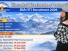 Himachal Directorate of Prosecution JOA IT Recruitment 2026