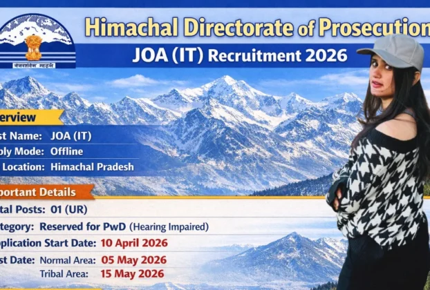 Himachal Directorate of Prosecution JOA IT Recruitment 2026